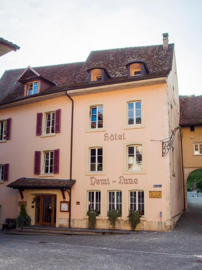 Hotel Demi-Lune Saint-Ursanne Extérieur photo