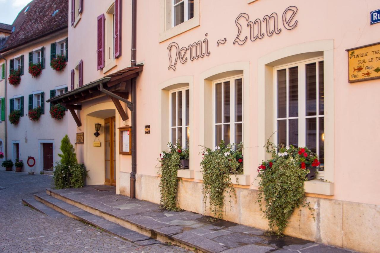 Hotel Demi-Lune Saint-Ursanne Extérieur photo